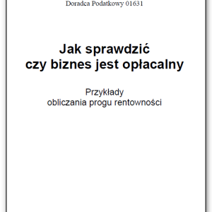 Jak sprawdzić czy biznes jest opłacalny