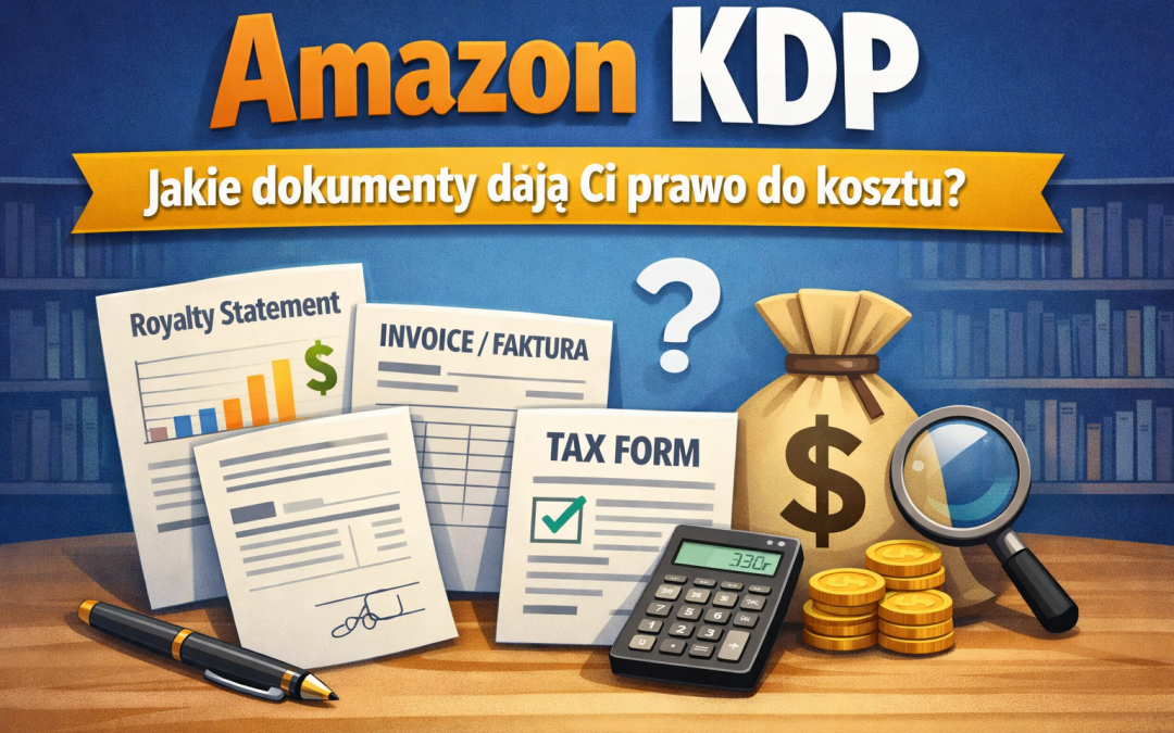 Amazon KDP Jakie dokumenty dają Ci prawo do kosztu?